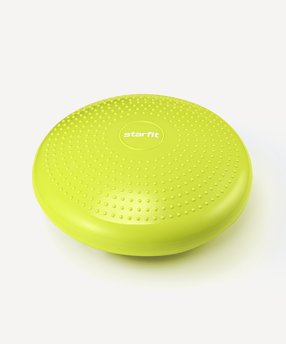 Диск балансировочный BP-104, с насосом, массажный, лаймовый