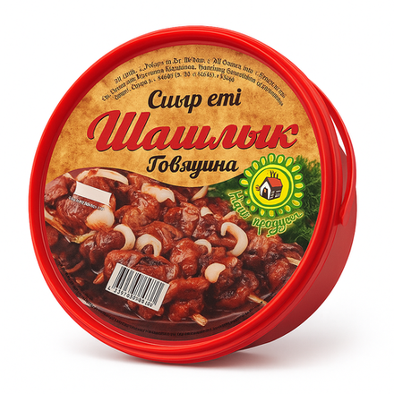 Шашлык из говядины Мясные Продукты вес