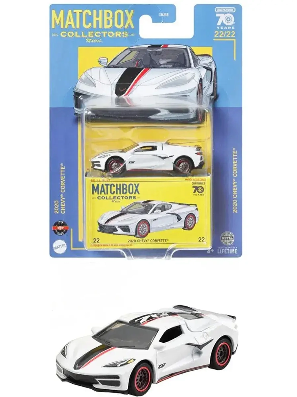 Машинка Хот Вилс Matchbox 2020 Chevy Corvette GBJ48 HLJ75