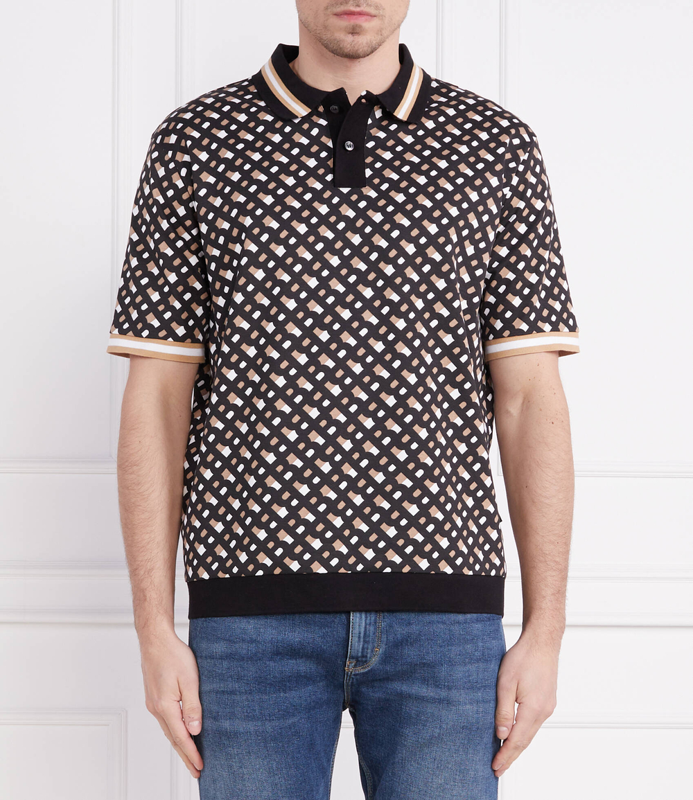 поло parler BOSS BLACK - коричневый(50486168)