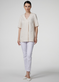 Туника Трапеция с треугольным вырезом