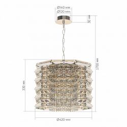 Подвесной светильник ST-Luce STROZZI SL6137.103.08