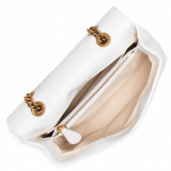 LADY LOVE BAG PUFF - white