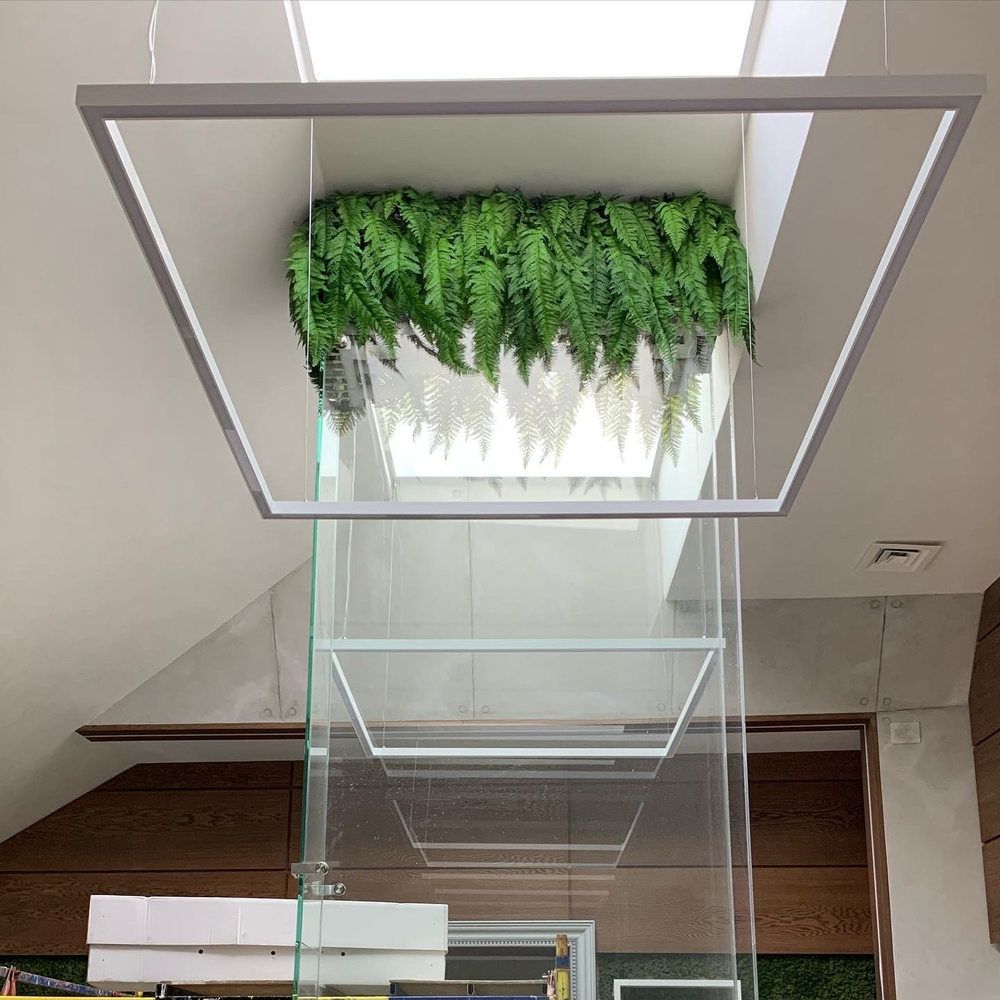 20.04. Искусственные папоротники для декора фонтана. "Стройкомплекс Group" г.Майкоп