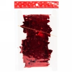 Занавес фольгированный «Звезда» ш1м, в2м, красный