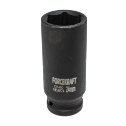 Головка ударная глубокая 24мм (6гр.),1/2'' FORCEKRAFT FK-4458524
