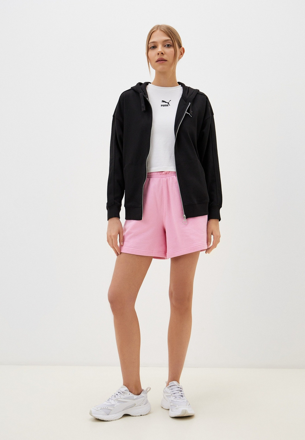 Толстовка женская PUMA HER Full-Zip Hoodie