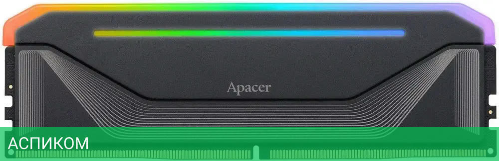 Оперативная память Apacer NOX RGB 2х32GB DDR5 DIMM PC5-41600 (AH5U64G52C522NBAA-2)