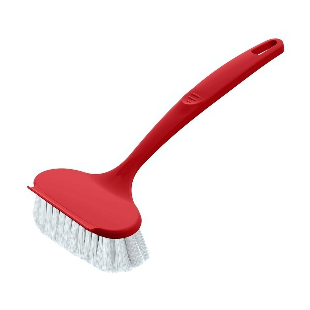 Щетка широкая "Rimo" с эргономичной ручкой (красный)