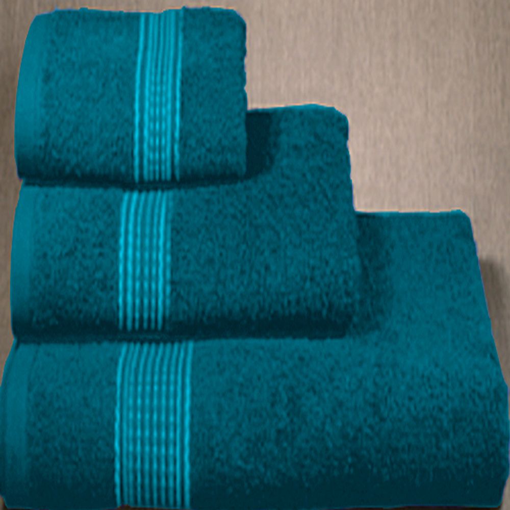 Набор из 3-х махровых полотенец "П37. Косичка" в упаковке, 100% хлопок, Россия.