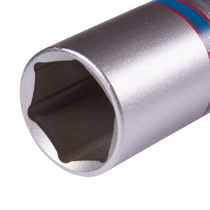 KING TONY (76C1108M) Головка для шуруповерта шестигранная 1/4", 8 мм, L = 110 мм