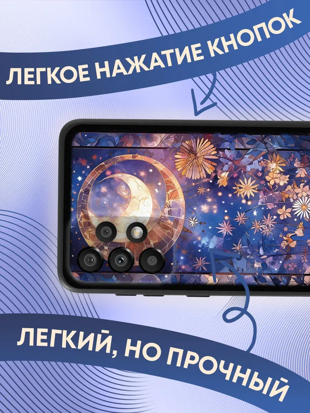 Чехол на Samsung A33 с принтом