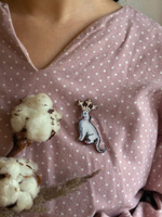 Страдающие броши «Коты» (турбокот, королевский кот, кот с лютней)