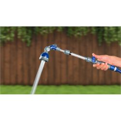 Пистолет распылитель для полива GREEN APPLE GACHW-618 телескопический, 46 см - 61 см, 8 режимов
