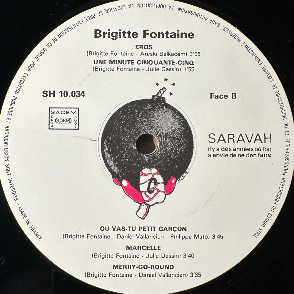 Brigitte Fontaine ‎– Brigitte Fontaine (Франция 2000г.)