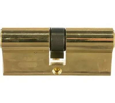 Цилиндровый механизм DAMX N70 PB ключ/ключ (полированная латунь)  Арт.12864