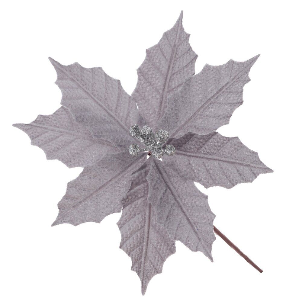 GAEM Цветок искусственный "Пуансеттия", L25 W25 H27 см, 2в.