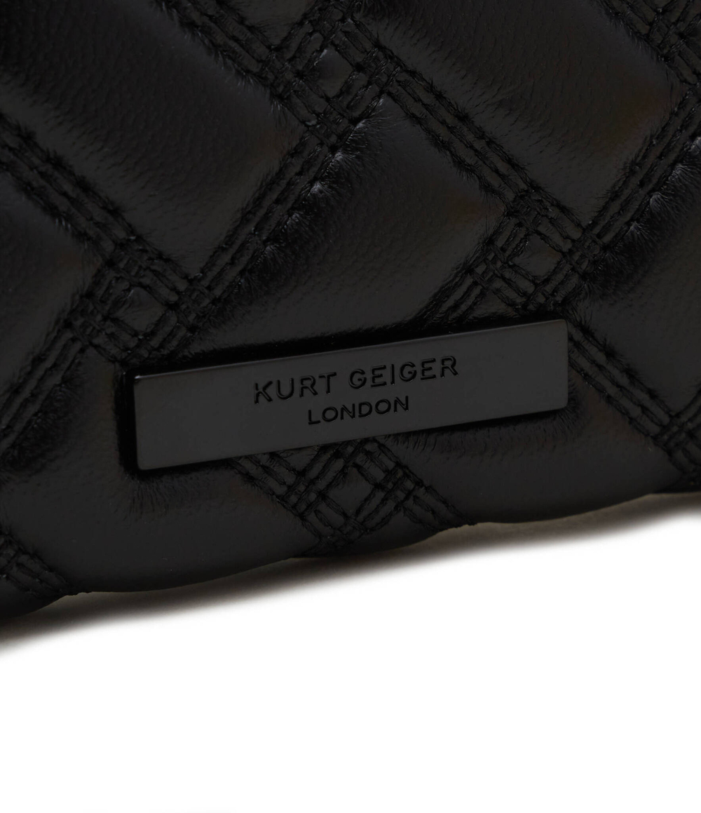 Кожаная сумка-мессенджер 690-KENSINGTON CHAIN Kurt Geiger - черный(648400109)