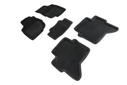 Коврики EVA 3D соты для Toyota Hilux 2012-2015, Seintex.95447