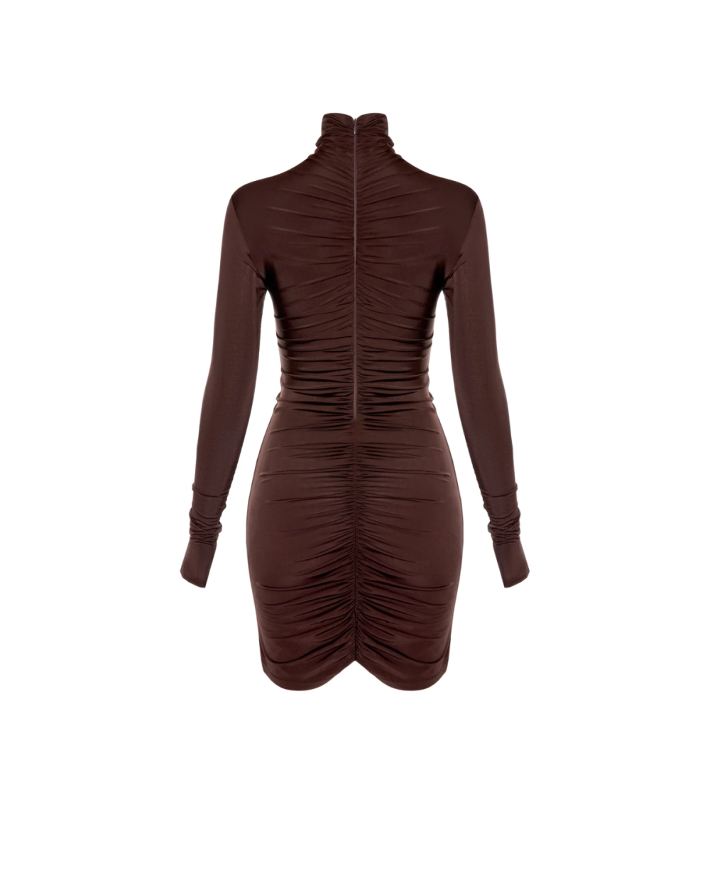 Платье Flana mini, Шоколадное