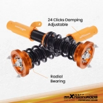 Maxpeedingrods 24 Way Damper Coilover Shock Strut подходит для автомобиля BMW 3 2-door Convertible (E46) 00-07 lowering kit