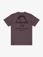 Футболка MANTO SOCIETY сливовая