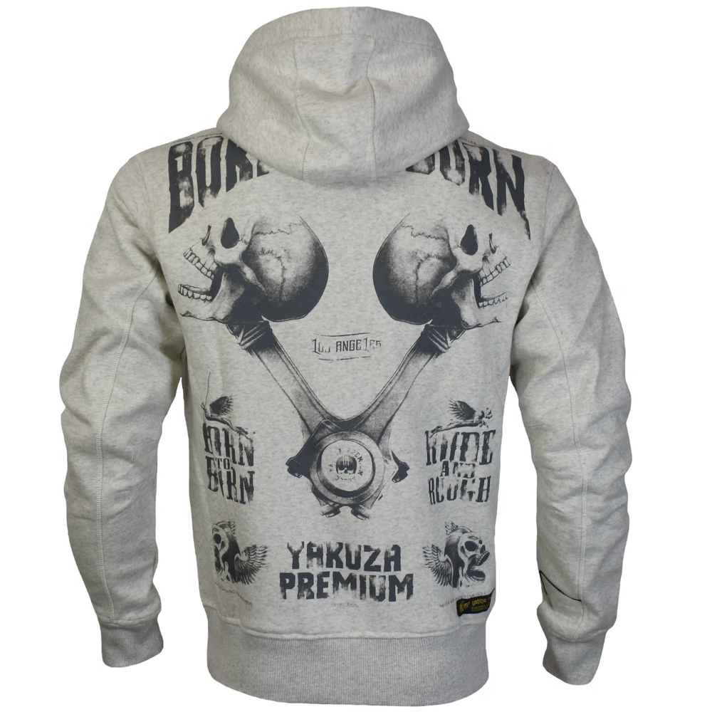 Худи светло-серое Yakuza Premium 3823C