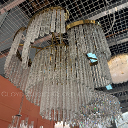 Люстра Cloyd EVOLUTE-D C9 / Ø65 см - золото (арт.11644)