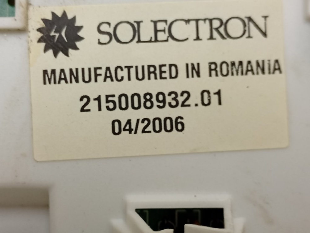 WISL82 кт57 Электронный модуль для стиральной машины Indesit 21500893201 б/у