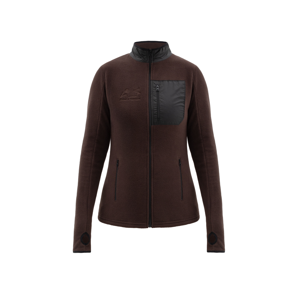 Свитшот Called a Garment Utilitarian Zip "Brown" Women's