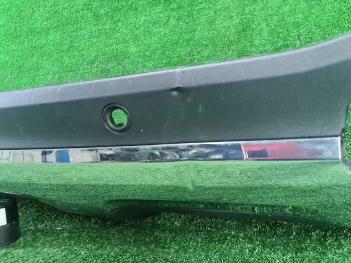 Юбка заднего бампера Mercedes GLE V167 (18-24) AMG