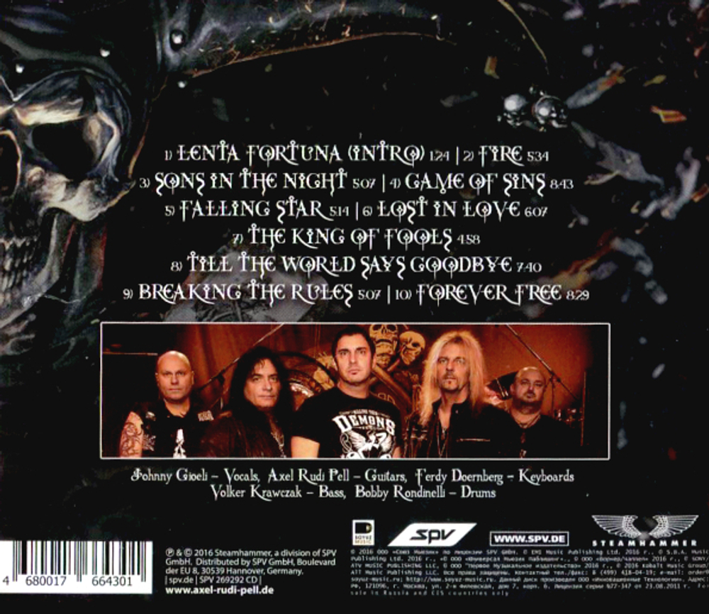 Axel Rudi Pell / Game Of Sins (RU)(CD)
