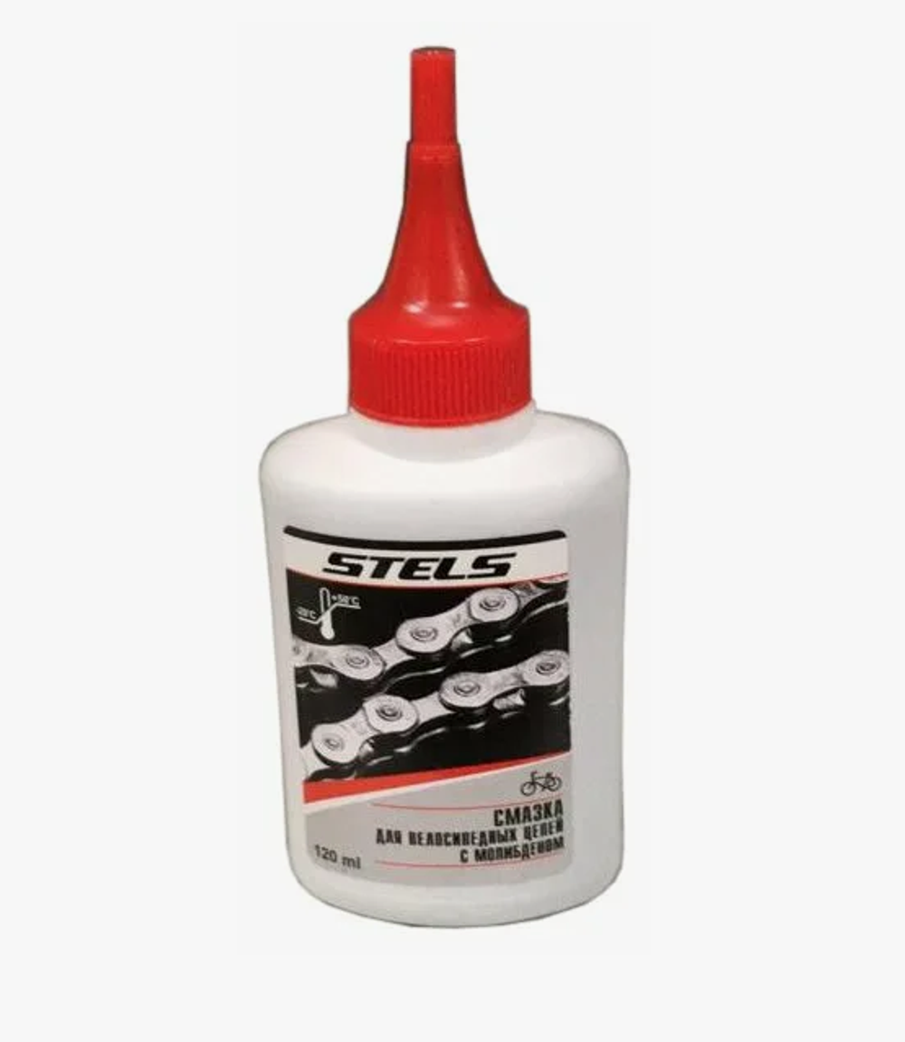 Смазка STELS для велосипедных цепей с молибденом 120мл