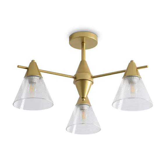 Люстра FR5588CL-03BZ Блисса / Blissa E27x3 Freya fr5588cl-03bz