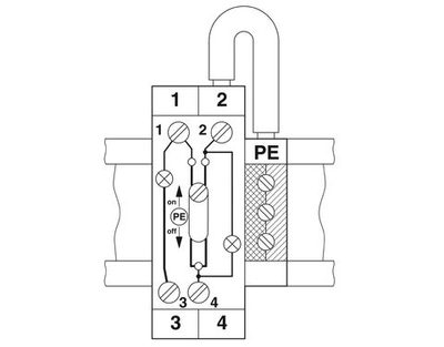 GTF 76/ 48 - Клемма с размыкателем 3121025
