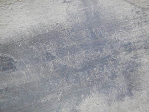 Бампер задний Mercedes GLS X166 (2015-2019) AMG