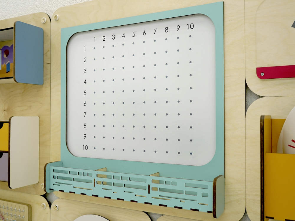 Дидактическая настенная панель для кабинета Логопеда Азбука речи