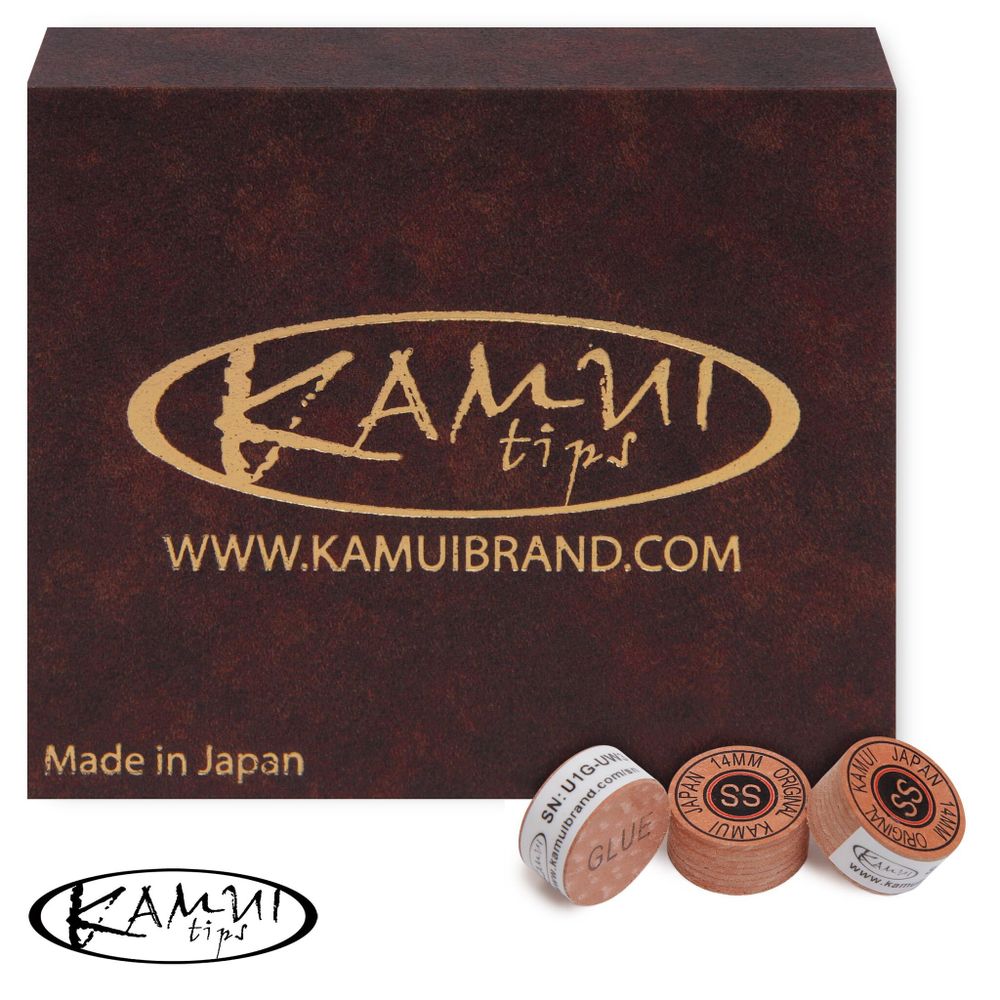 Наклейка для кия Kamui Original ø14мм Super Soft 1шт.