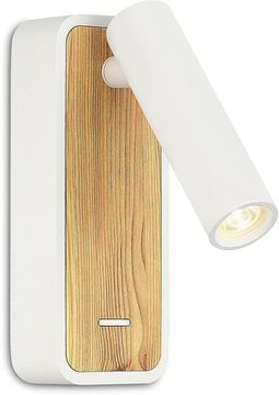 Спот светодиодный 3W 3000K ST160.531.03 светлое дерево/белый ST Luce