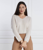 Хлопковый свитер soft cable Tommy Hilfiger - бежевый(WW0WW39887)