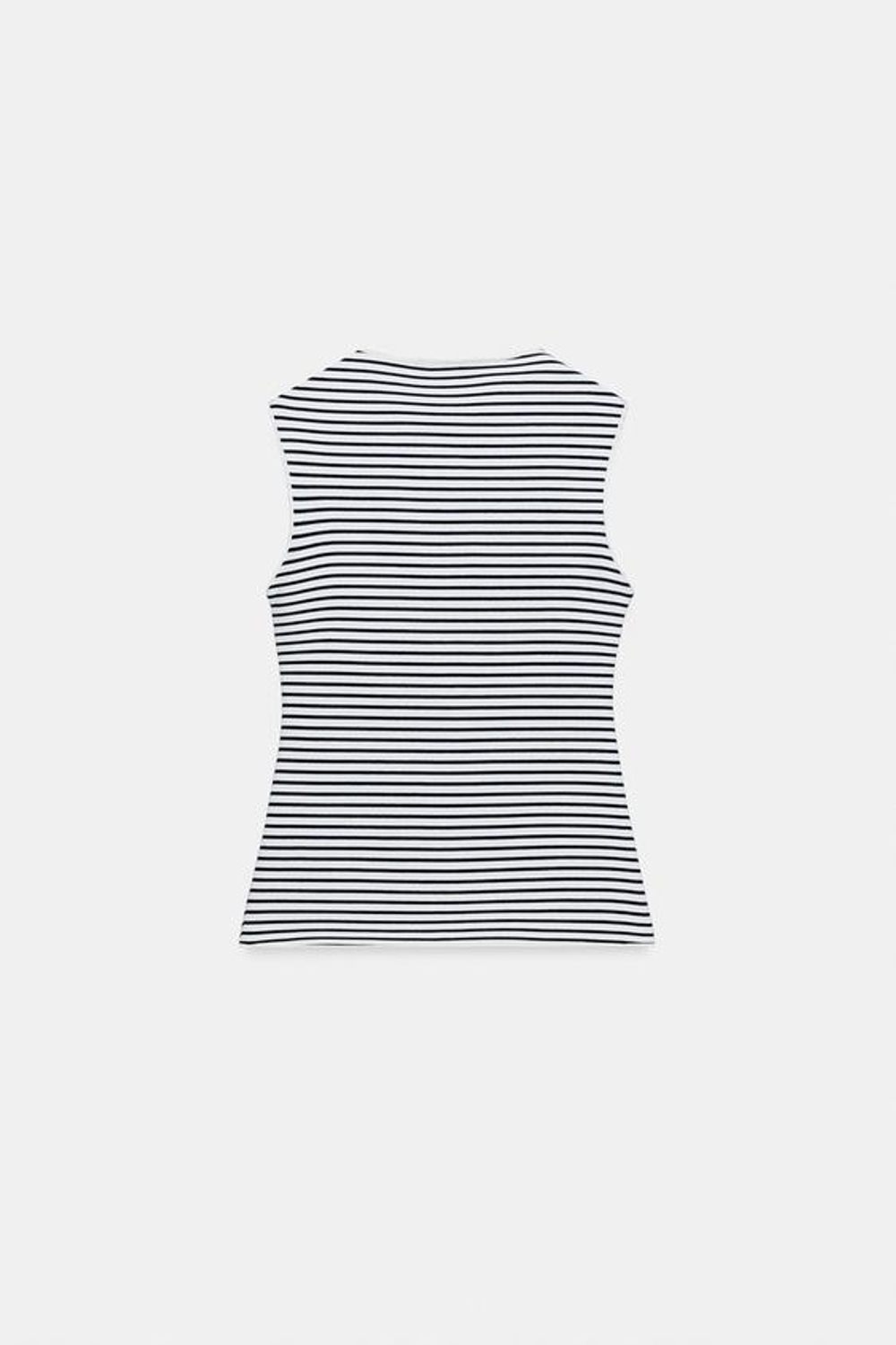 ZARA ТОП-ЖИЛЕТ С ПУГОВИЦАМИ, ПОЛОСКИ