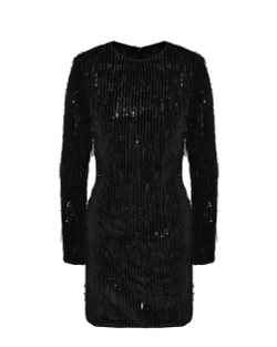 Платье мини в пайетках DAN MARALEX