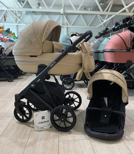 Коляска DELTA ECCO (2 в 1) (RIKO BASIC) 11 Camel (песочный)