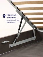 Кровать БайДрим (велюр, с ПМ)