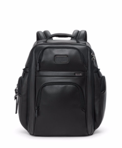 Рюкзак кожаный для ноутбука Brief/Black