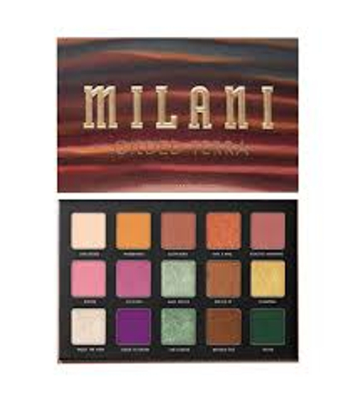 Milani Gilded Terra Eyeshdow Palette Палитра теней для век