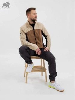 Толстовка спортивная флисовая