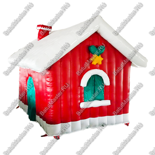 Надувной шатер "Рождественский домик", 5*4*4 м