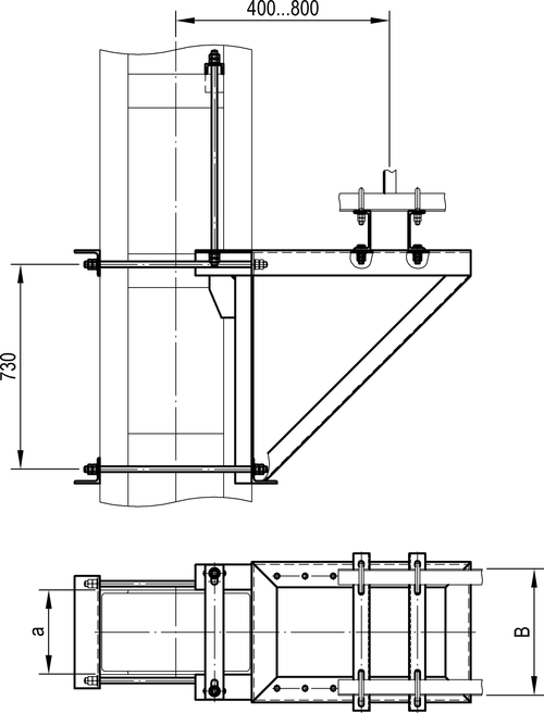Опорные столики для одиночных опор