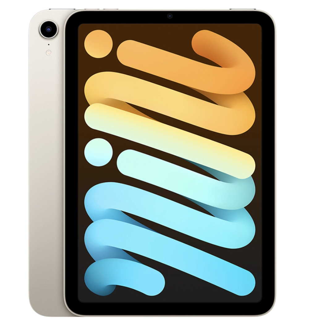 Планшет Apple iPad mini (A17 Pro) 2024 128Gb Wi-Fi Starlight (Сияющая звезда) MXN83